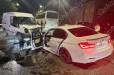 Գյումրիում ճակատ ճակատի բախվել են «BMW»-ն և «Ford Transit»-ը․ կա 4 վիրավոր