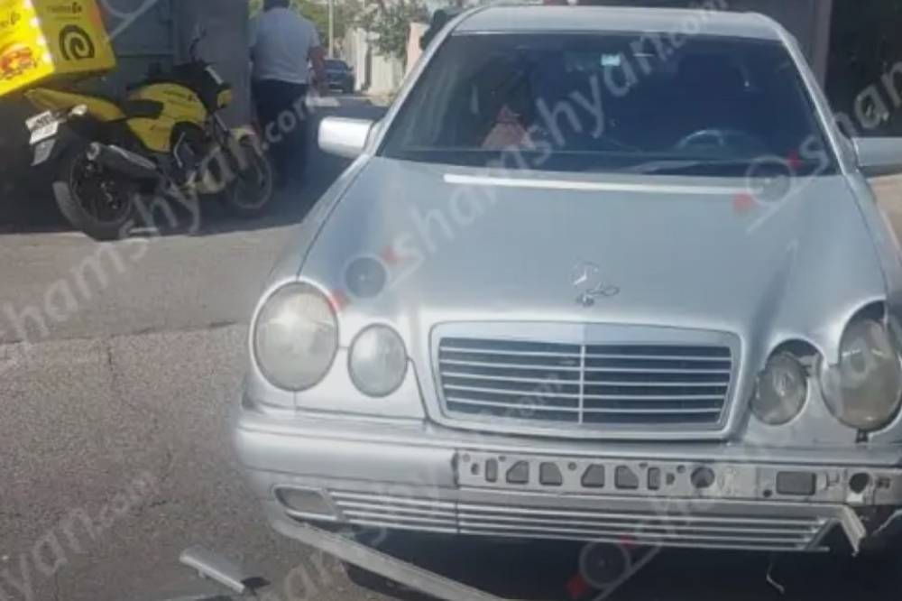 Վթար՝ Երևանում, մոտոցիկլավարը մարմնական վնասվածքներով տեղափոխվել է հիվանդանոց