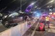 Երևանում ոչ սթափ վիճակում գտնվող վարորդը «Mercedes GL»-ով հայտնվել է արգելապատնեշի վրա